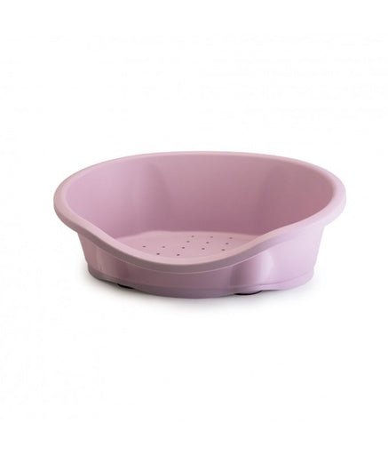 IMAC Dido - Hard Bed For Dogs & Cats[Color - Pink, Dimension - 80 x 57 x 24.5cm] - Shopivet.com