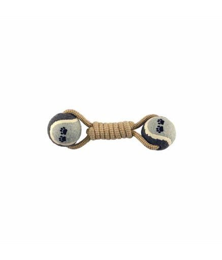 Imac Double Tennis Ball with Cord, 24cm - Shopivet.com