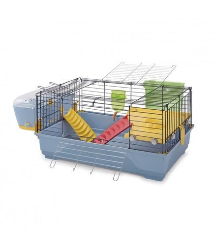 IMAC EASY PLUS 80 - Cage for Rabbits and Guinea pigs[Dimension - 80x48.5x42cm] - Shopivet.com