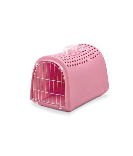IMAC Linus Carrier for Cats and Dogs[Color - Pink, Dimension - 50 x 32 x 34.5cm] - Shopivet.com