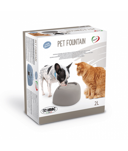 IMAC PET FOUNTAIN - Drinking fountain for Dogs and Cats 32x28x13cm (2L) - Shopivet.com