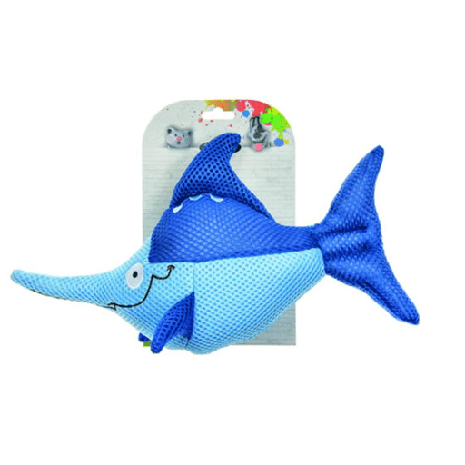 IMAC Swordfish Mesh Plush Toy - 30x20cm - Shopivet.com