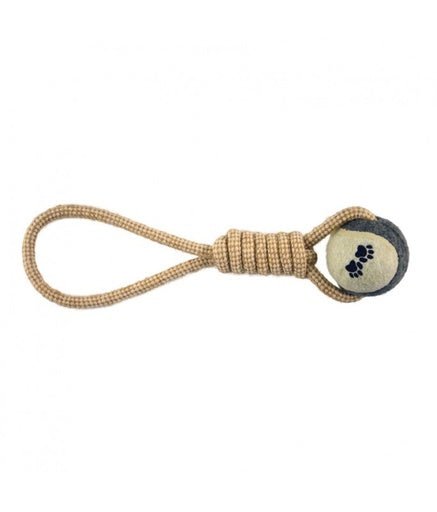 IMAC Tennis Ball With Cord - Dog Toy - Shopivet.com