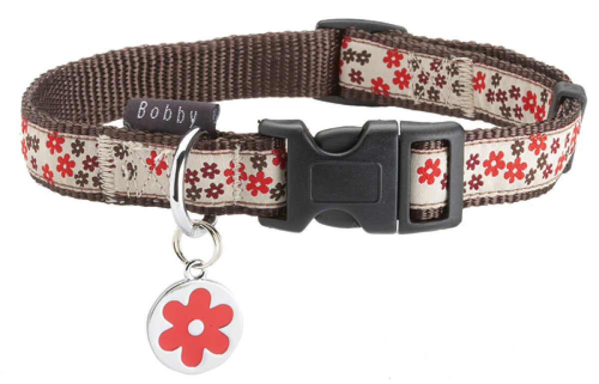 Flower Collar - Red / Medium