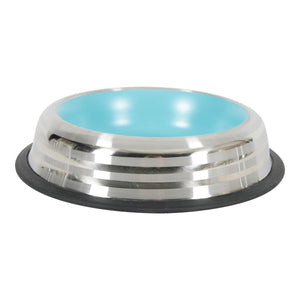 Merenda Stainless Non-Slip Dog Bowl - Blue 500ml