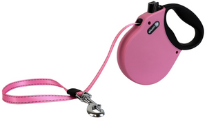 Adventure retractable leash, 5 m - Large - Pink