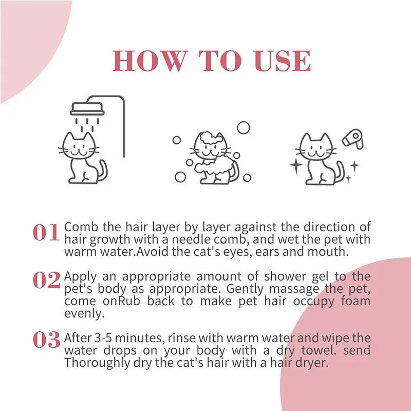 Bioline Long Hair Shampoo Cat[Volume - 250ml]