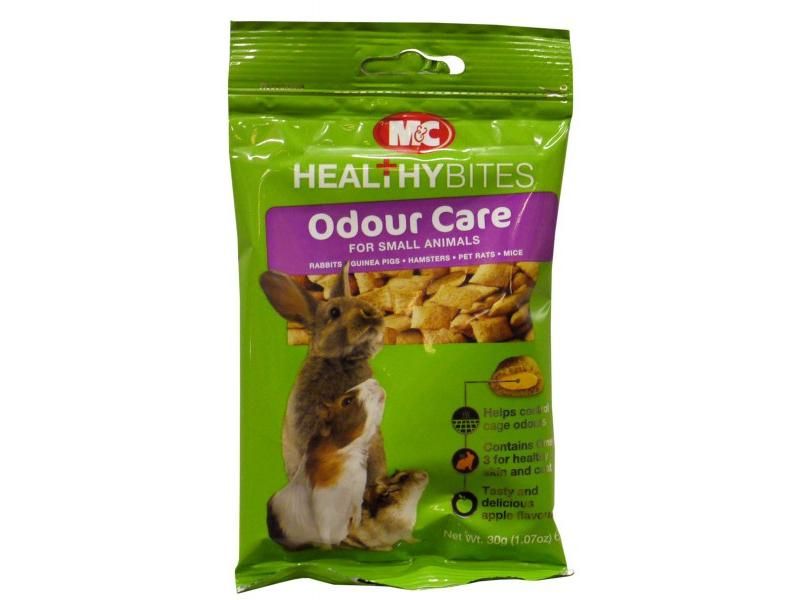Healthy Bites Odour Care Small Animal Treats 30g - 30g