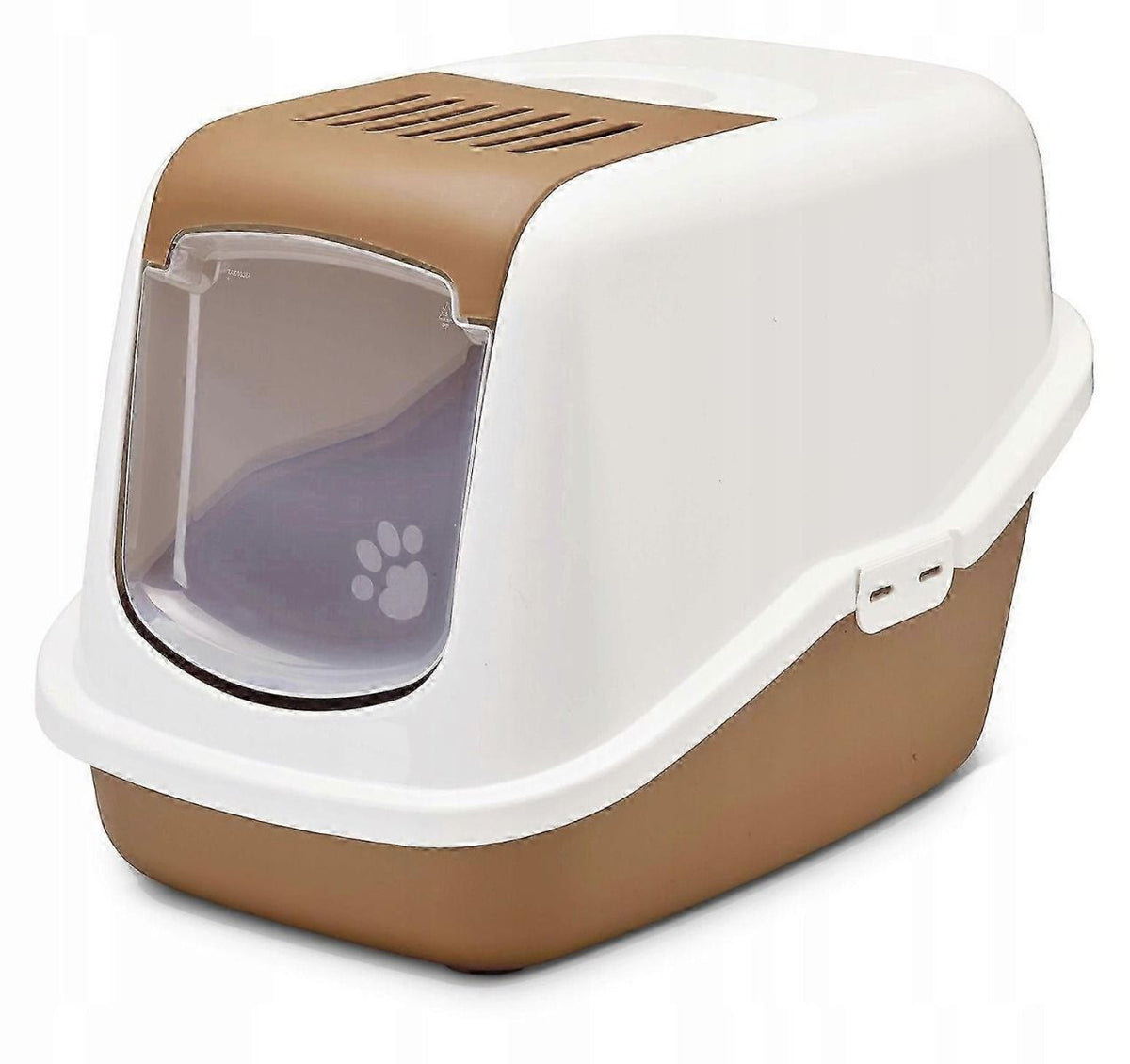 Savic Nestor Cat Toilet Home - CHOCOLATE BROWN