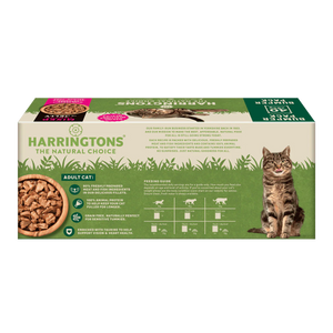Harringtons Mixed Selection in Jelly Adult Wet Cat Food 40 x 85g Pouch