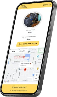The Pet Tap Smart Pet NFC ID Locator Tags