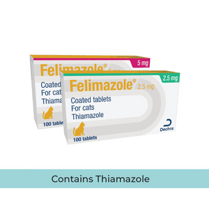 Felimazole® Coated Tablets (methimazole/Thiamazole) 2.5mg