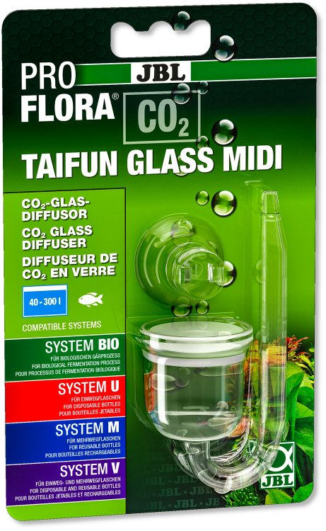 JBL PROFLORA CO2 TAIFUN GLASS MIDI - Shopivet.com