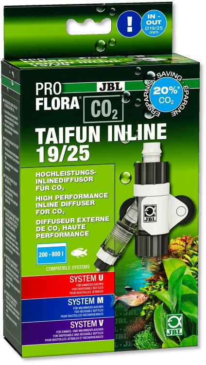 JBL PROFLORA CO2 TAIFUN INLINE 19/25 - Shopivet.com