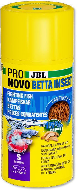 JBL PRONOVO BETTA INSECT STICK S 100ml - Shopivet.com