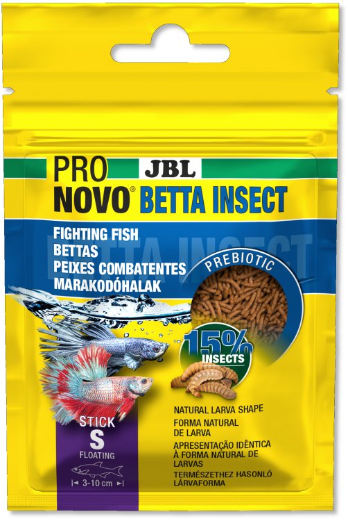 JBL PRONOVO BETTA INSECT STICK S 20ml - Shopivet.com