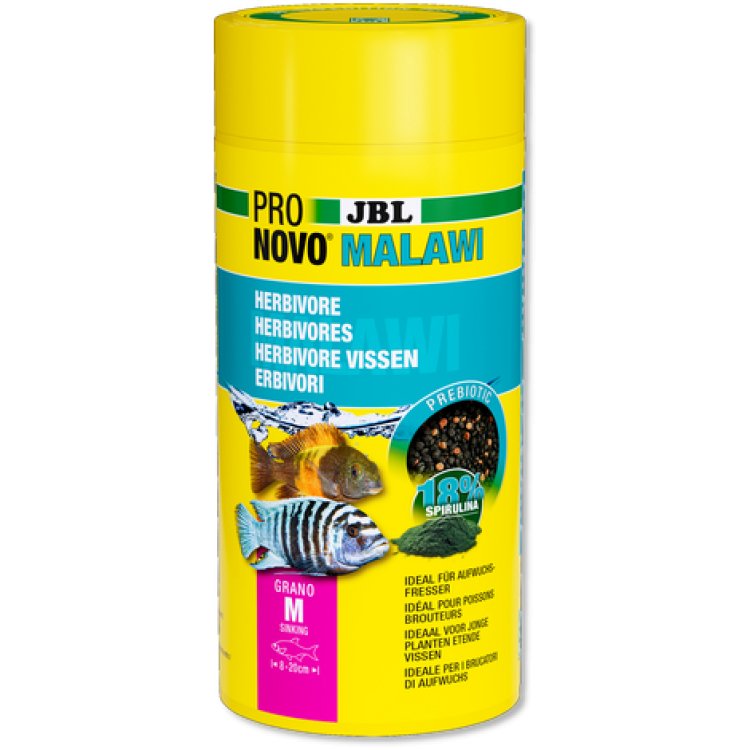 JBL PRONOVO MALAWI GRANO M 1000 ml - Shopivet.com