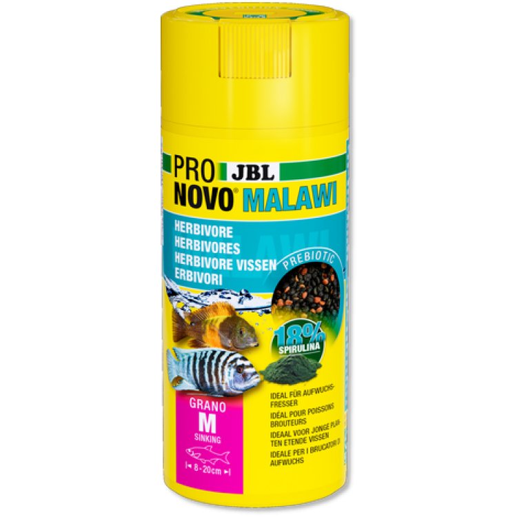 JBL PRONOVO MALAWI GRANO M 250 ml - Shopivet.com