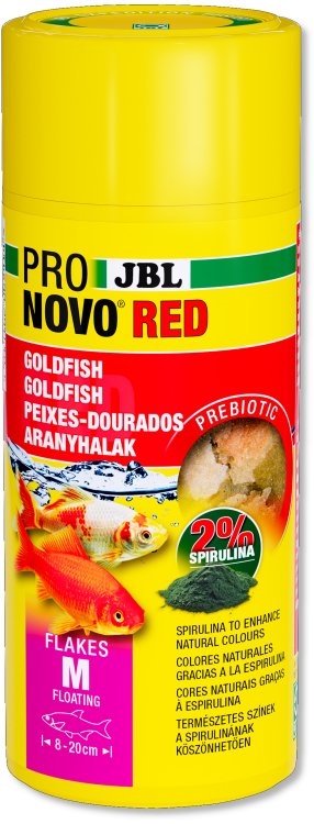 JBL PRONOVO RED FLAKES M 250ml - Shopivet.com