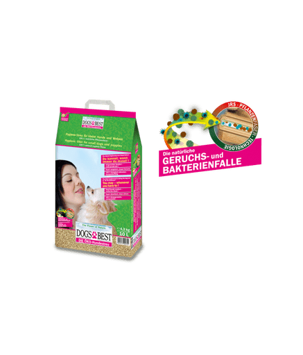 JRS Dogs Best - The Clumping ECO Dog Litter[Volume - 10L, Weight - 4.3Kg] - Shopivet.com