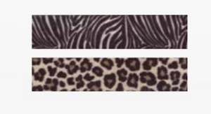 Jungle Nylon Set Dog Leash & Collar, Assorted Colors