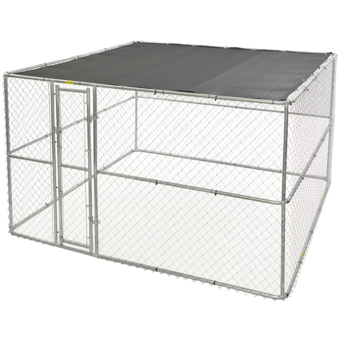K9 Extra - Large Steel Chain Link Portable Kennel - Shopivet.com