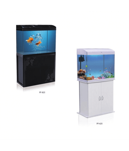 Karis Aquarium PF - Series - Assorted Colors[Options - With Cabin, Dimension - 825 x 380 x 660mm] - Shopivet.com