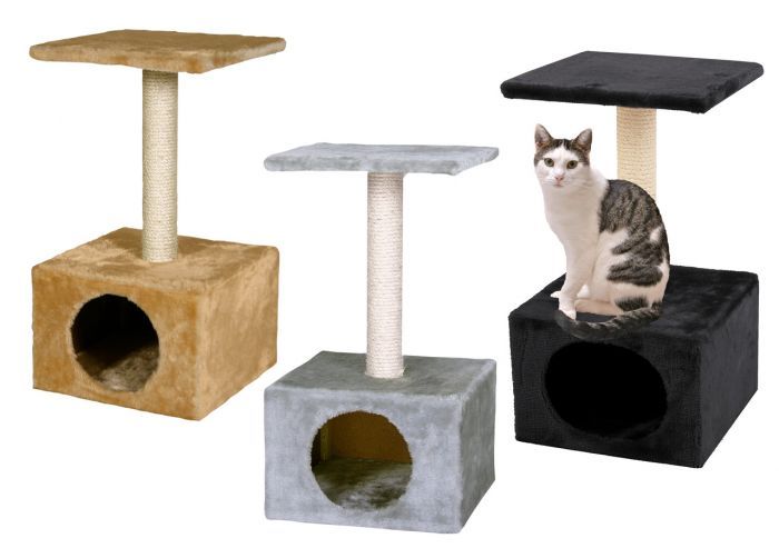 Karlie Scratching Tree Amethyst - Beige - Shopivet.com