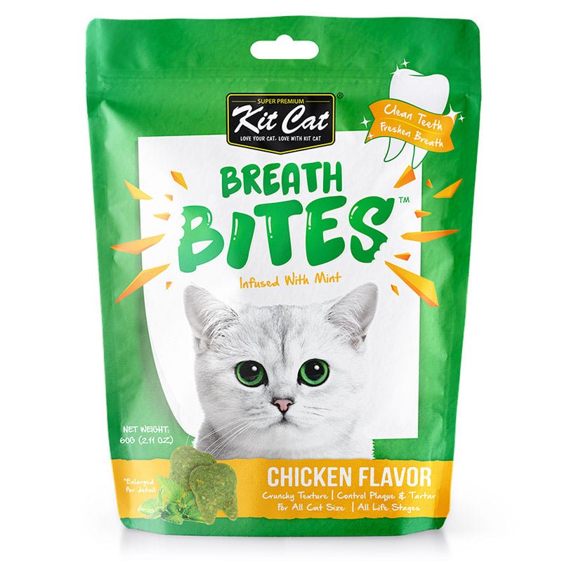 Kit Cat Breath Bites Chicken Flavor 60g - Shopivet.com