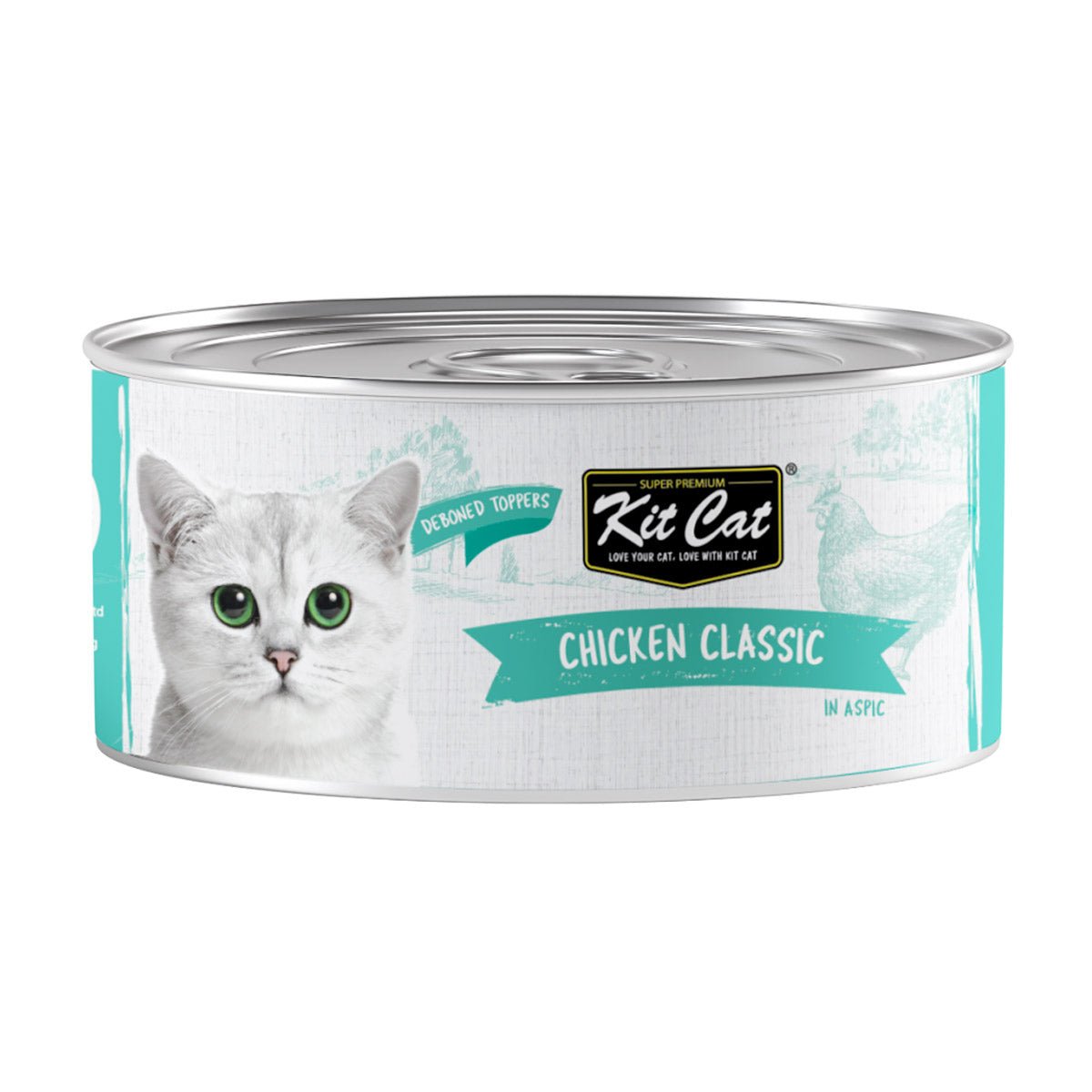 Kit Cat Chicken Classic 80g (1 Box - 24pcs) - Shopivet.com