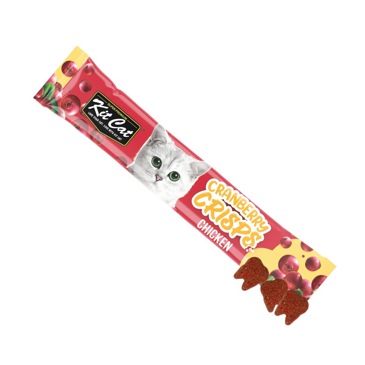 Kit Cat Cranberry Crisps Chicken Box (50 sachets) - Shopivet.com