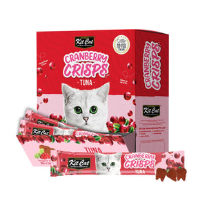 Kit Cat Cranberry Crisps Tuna Box (50 sachets) - Shopivet.com