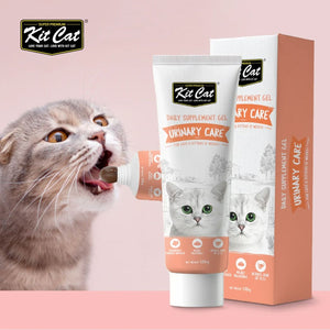 Kit Cat Daily Nutritional Supplement Gel For Cats & Kittens – Urinary Care (120g) - Shopivet.com
