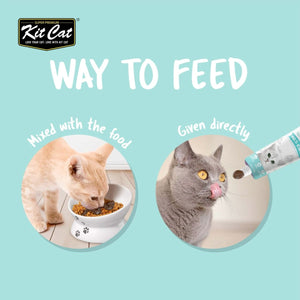 Kit Cat Daily Nutritional Supplement Gel For Cats & Kittens - Weight Gain (120g) - Shopivet.com