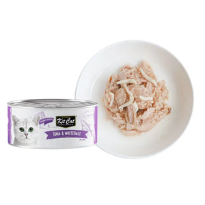 Kit Cat Deboned Tuna & Whitebait Toppers 80g (1 Box - 24pcs) - Shopivet.com