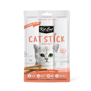 Kit Cat Grain Free Cat Stick Chicken & Salmon 15g - Shopivet.com