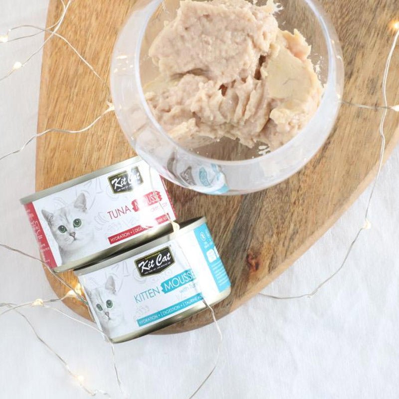 Kit Cat Kitten Mousse with Tuna 80g (1 Box - 24pcs) - Shopivet.com
