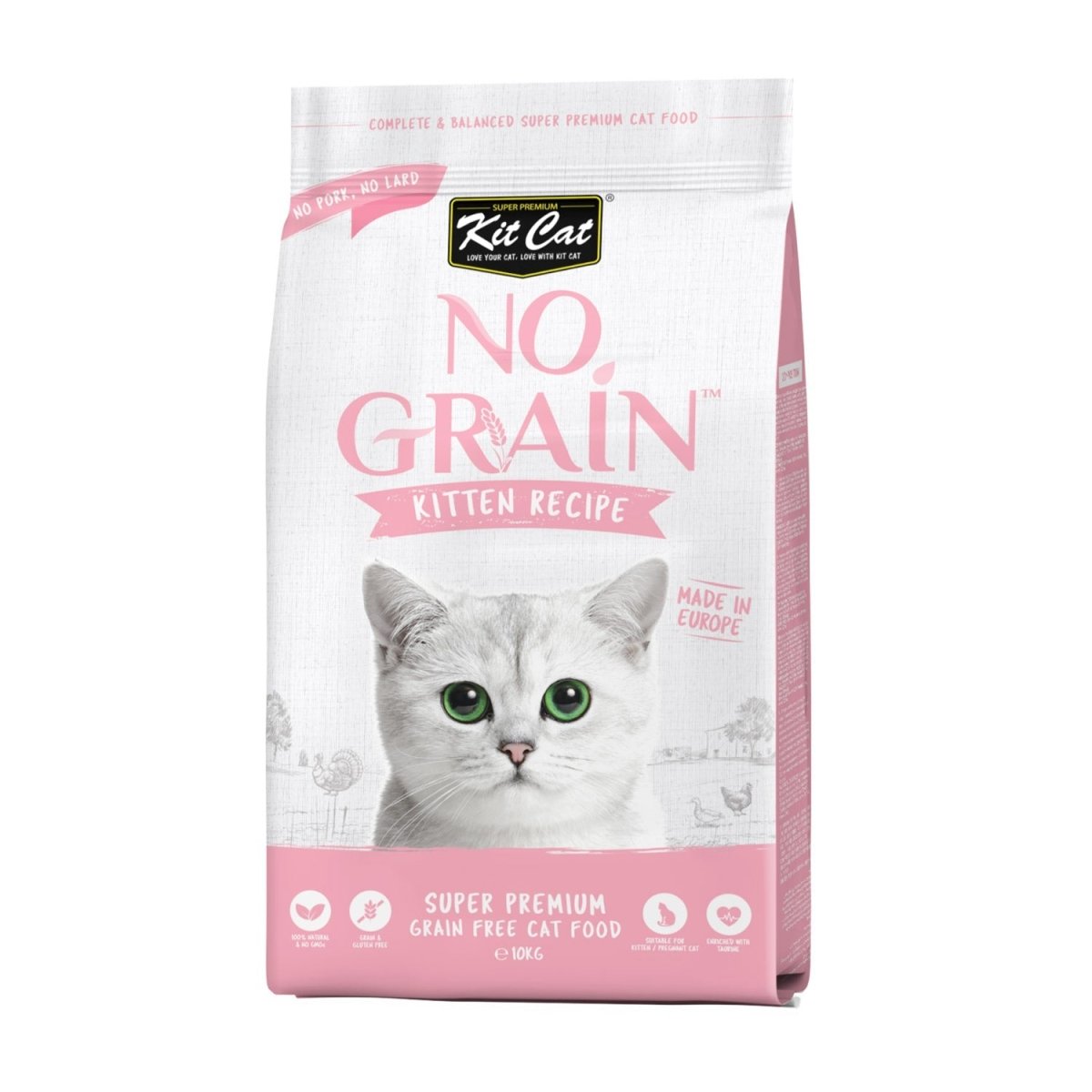 Kit Cat No Grain Kitten Recipe - 10Kg - Shopivet.com