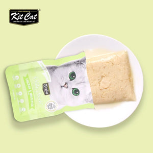 Kit Cat Petite Pouch 70g – Chicken & Whitefish (1 Box - 24pcs) - Shopivet.com
