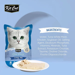 Kit Cat Petite Pouch 70g – Classic Tuna (1 Box - 24pcs) - Shopivet.com