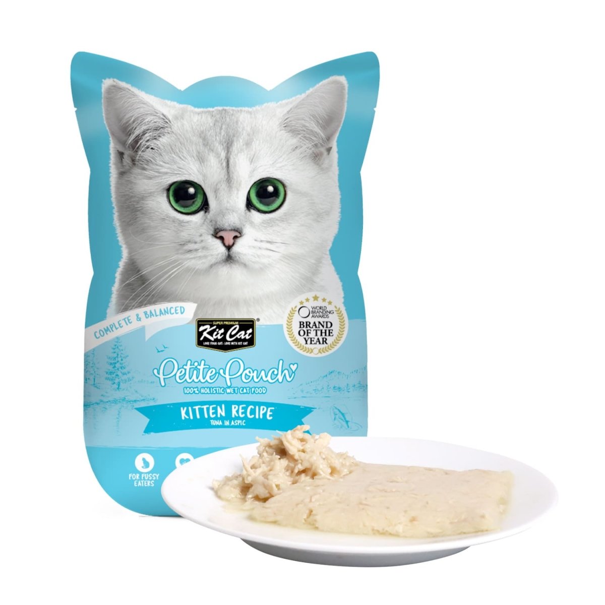 Kit Cat Petite Pouch 70g – Kitten Tuna (1 Box - 24pcs) - Shopivet.com