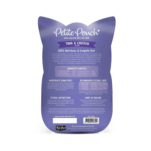 Kit Cat Petite Pouch 70g – Tuna & Chicken (1 Box - 24pcs) - Shopivet.com