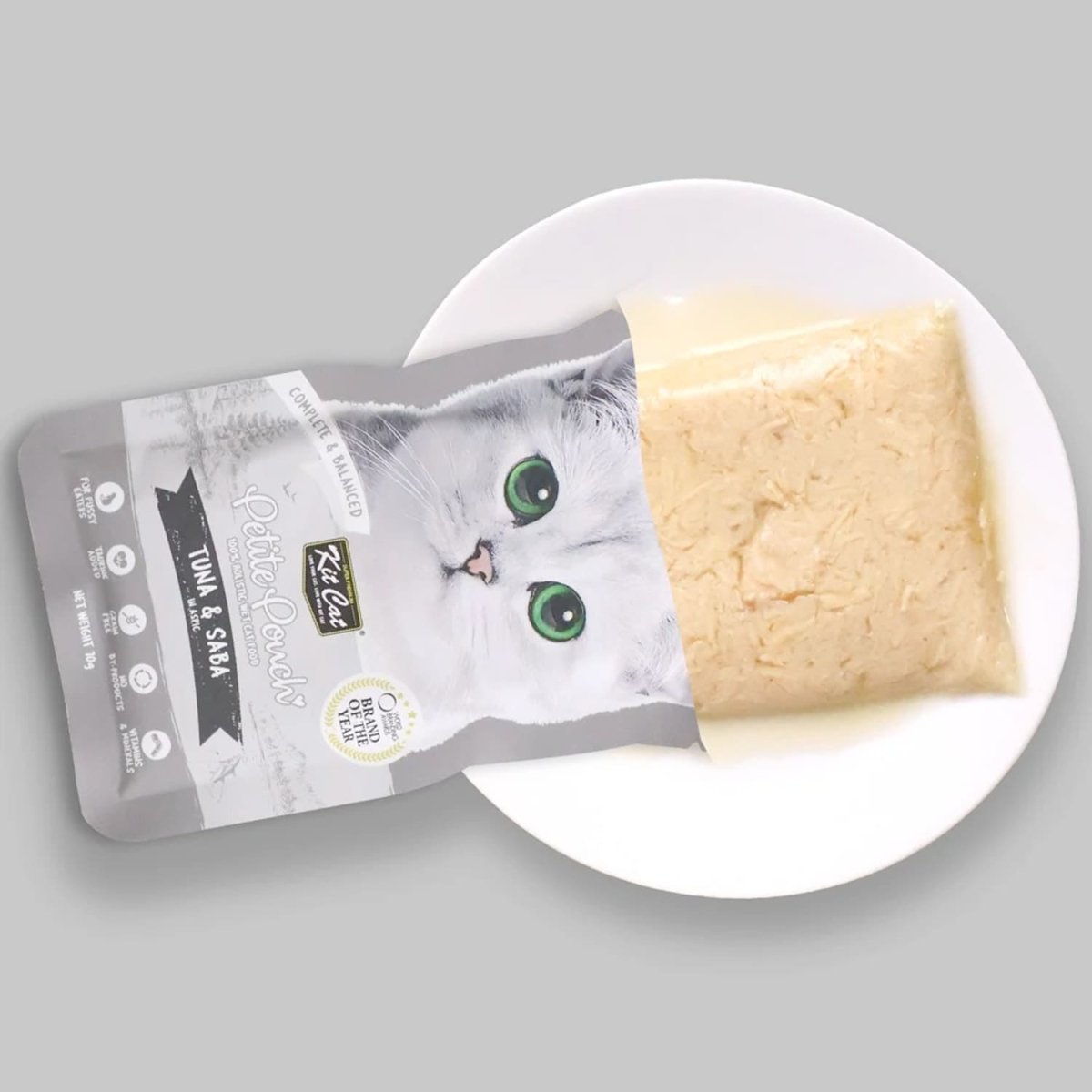 Kit Cat Petite Pouch 70g – Tuna & Saba (1 Box - 24pcs) - Shopivet.com