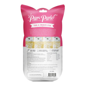 Kit Cat Purr Puree Tuna & Smoked Fish - Shopivet.com