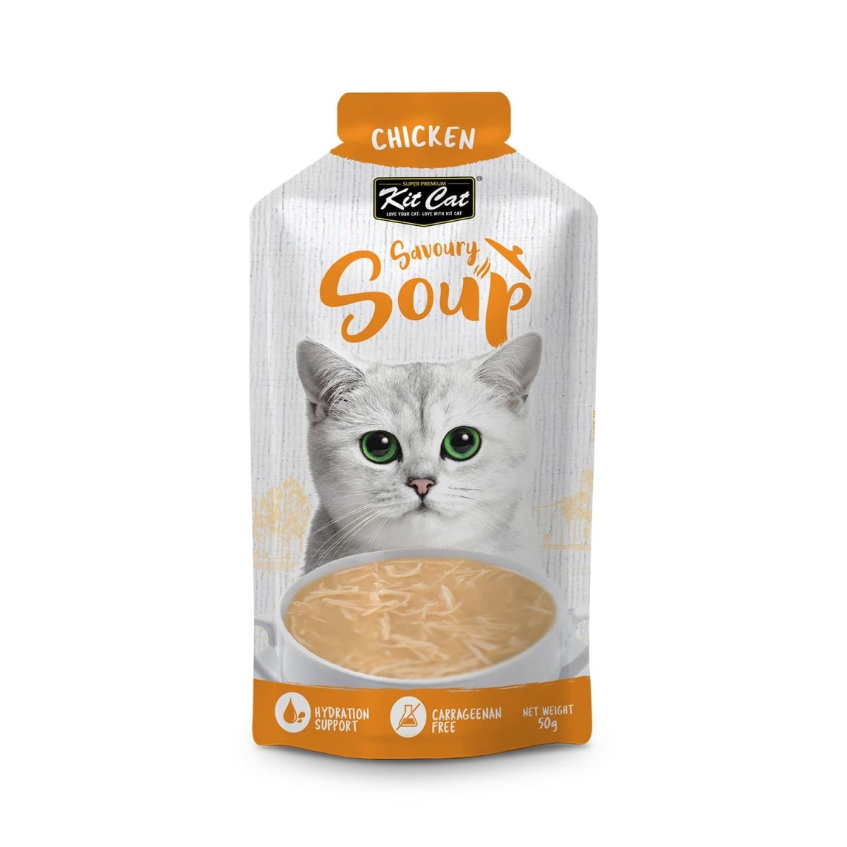 Kit Cat Savoury Soup Chicken 300g ( 6 X 50g ) - Shopivet.com