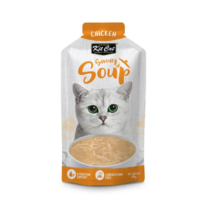 Kit Cat Savoury Soup Chicken 300g ( 6 X 50g ) - Shopivet.com