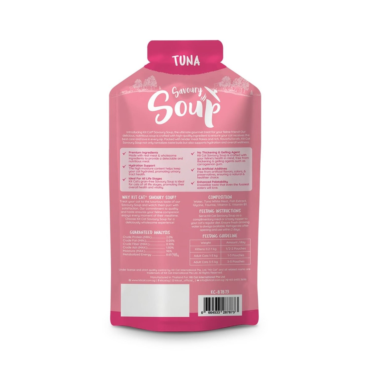 Kit Cat Savoury Soup Tuna 300g ( 6 X 50g ) - Shopivet.com