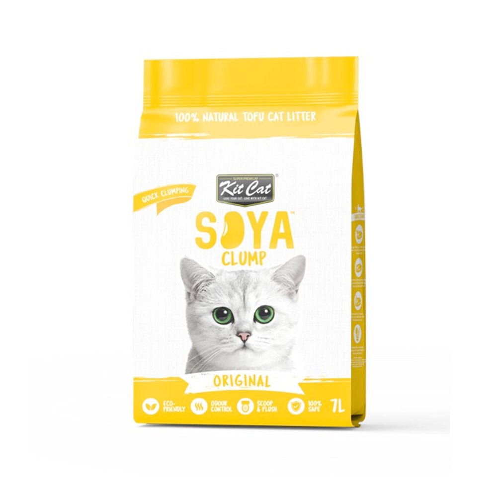 Kit Cat Soya Clump Soybean Litter – Original 7L(1 Box – 6pcs) - Shopivet.com