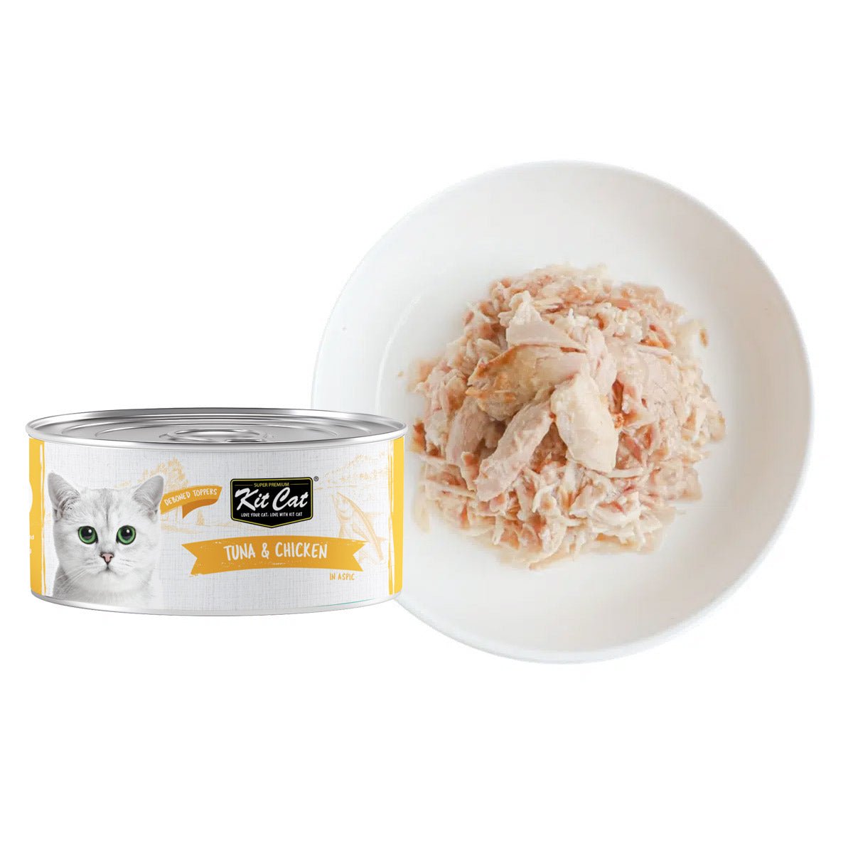 Kit Cat Tuna & Chicken 80g (1 Box - 24pcs) - Shopivet.com