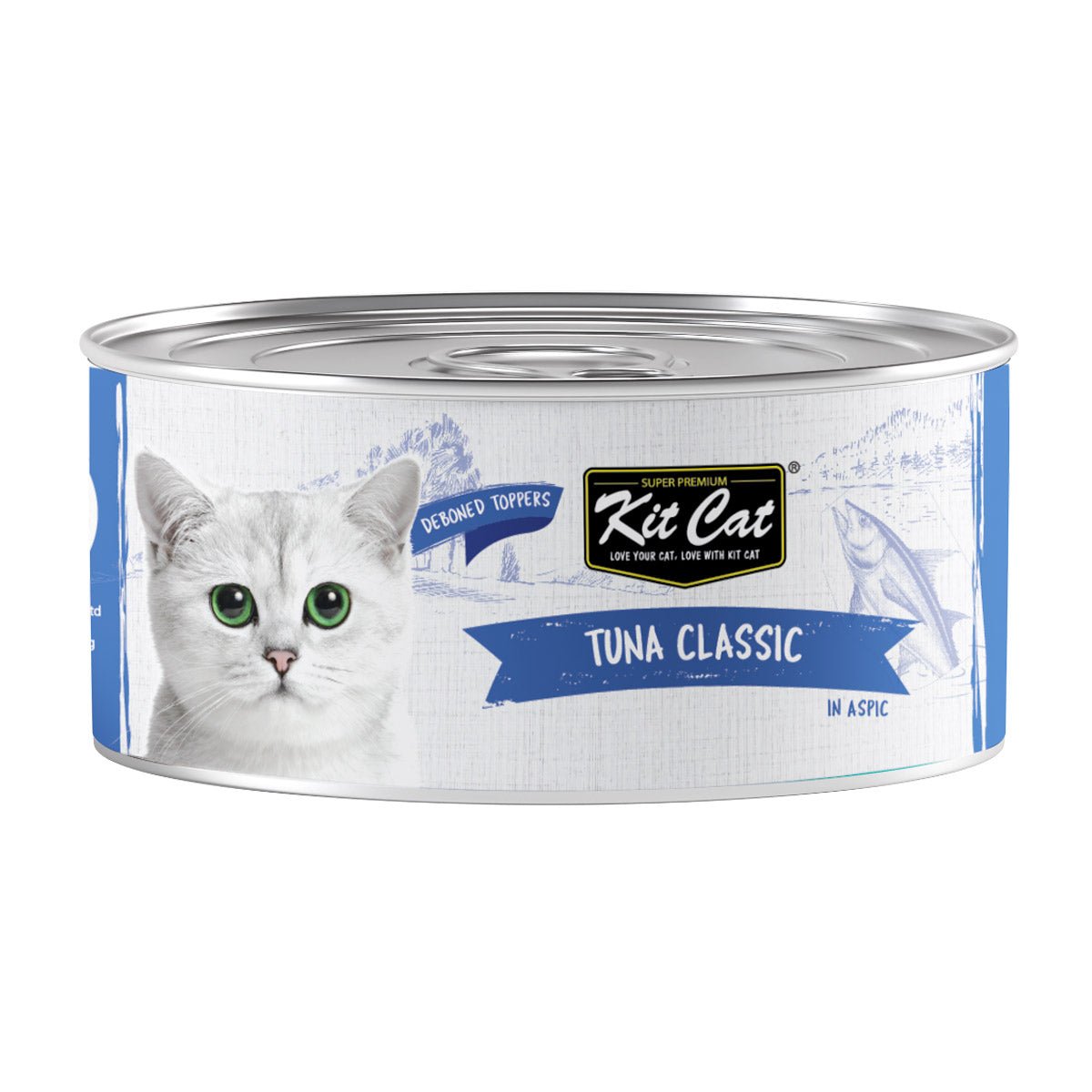 Kit Cat Tuna Classic 80g (1 Box - 24pcs) - Shopivet.com